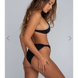 Skatie salty bottoms in black